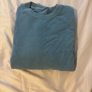 Brandy Melville Blue Crew Neck Sweater